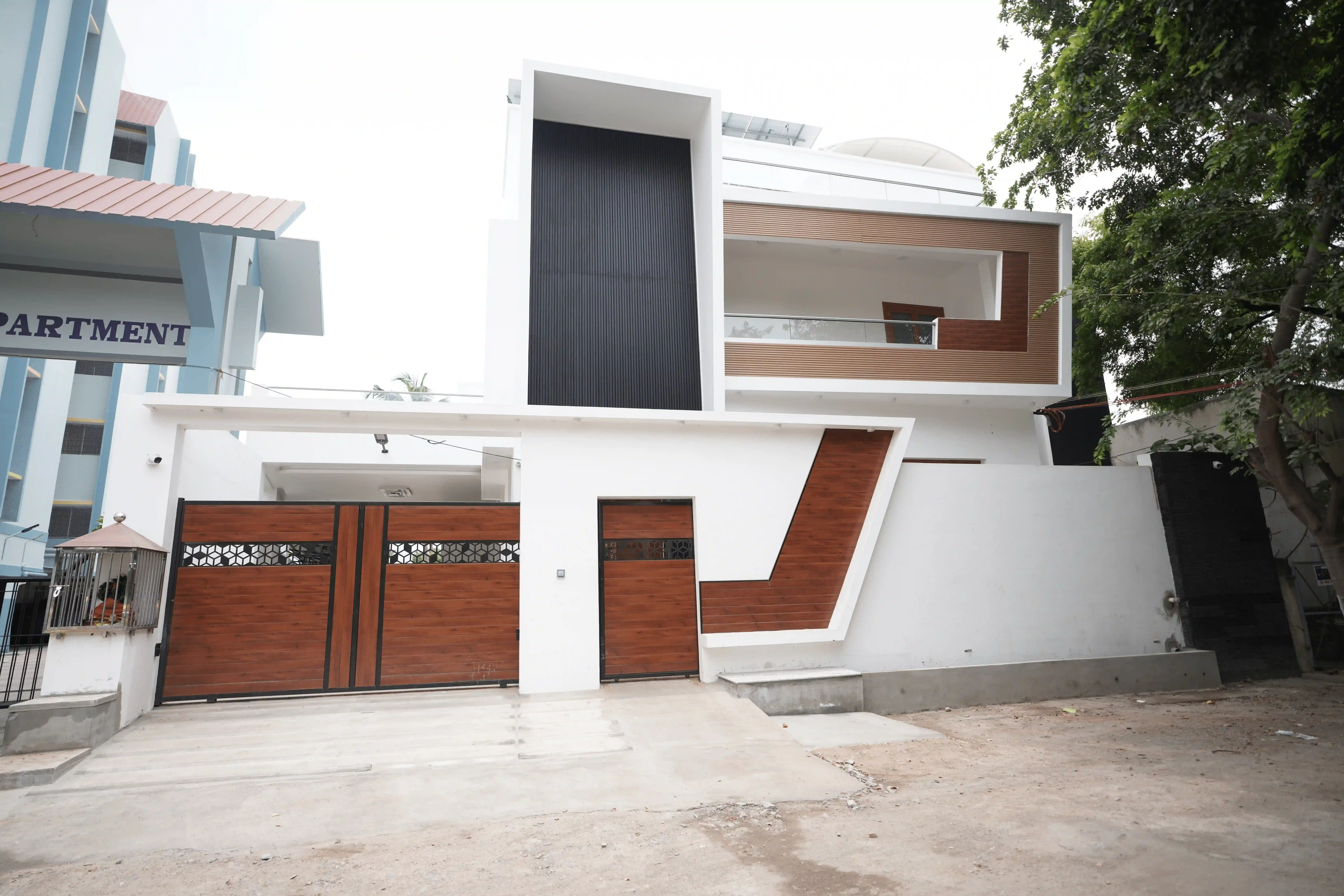 Modern industrial building